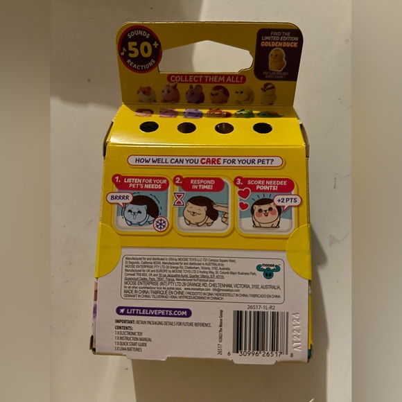 🧡10/$20🧡Little Live Pets NeeDees | Interactive Wearable Electonic| pink bunny - Picture 4 of 5